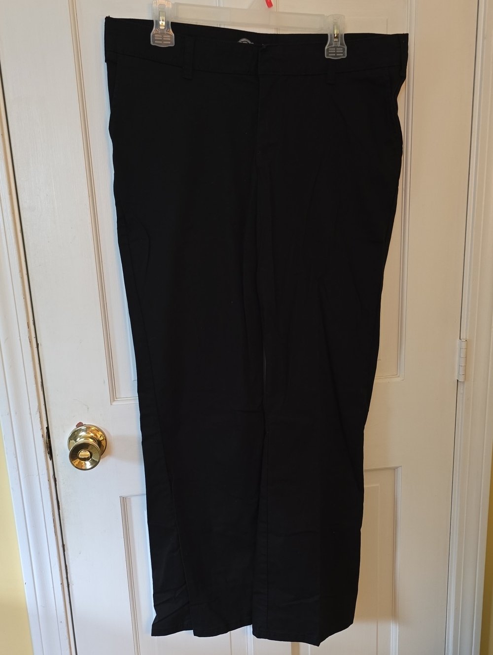 Dickies Crafted For Women Work Pants Straight Leg Size 14R Slim